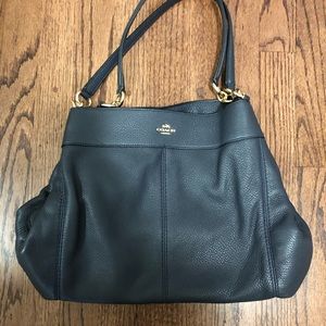 Coach purse- navy. Brand new.